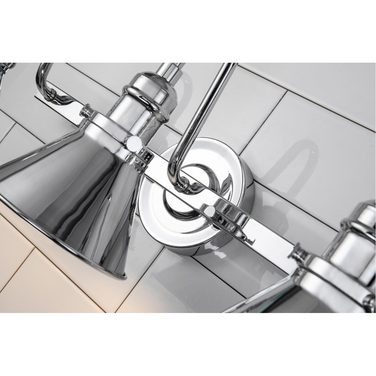 Provence 3 Light 24 inch PC Bath Light Wall Light in Polished Chrome